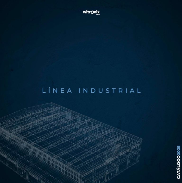 Proyecto de iluminación LED en área industrial moderna