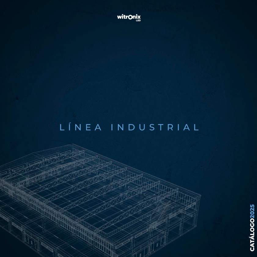 Proyecto de iluminación LED en área industrial moderna