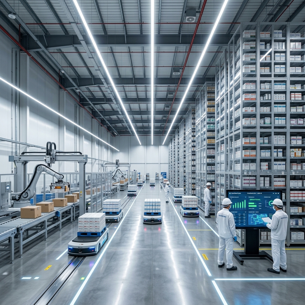 Automatización industrial farmacéutica Bolivia - KNX DALI